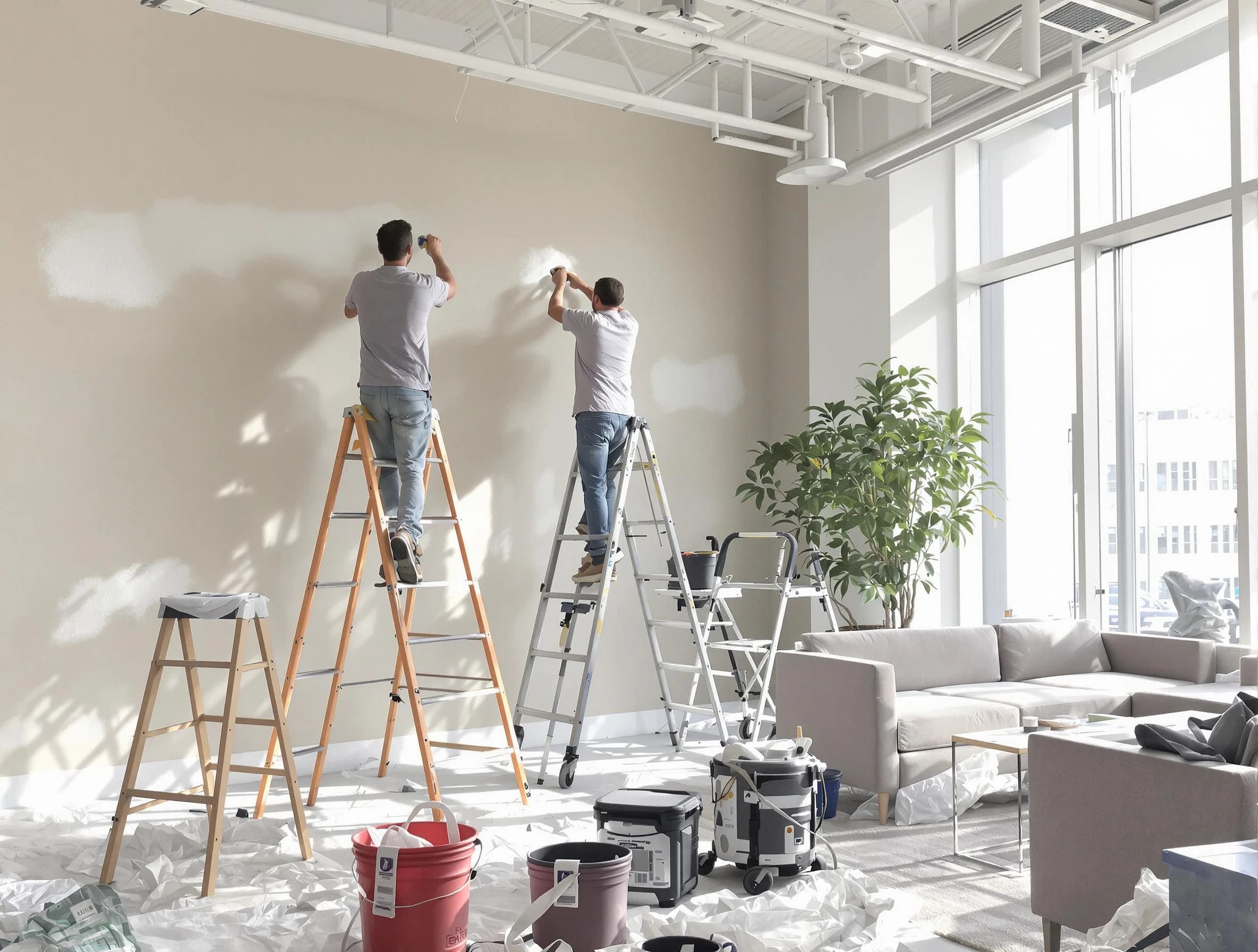 Garfield Heights House Painters delivering commercial painting services in Garfield Heights, OH