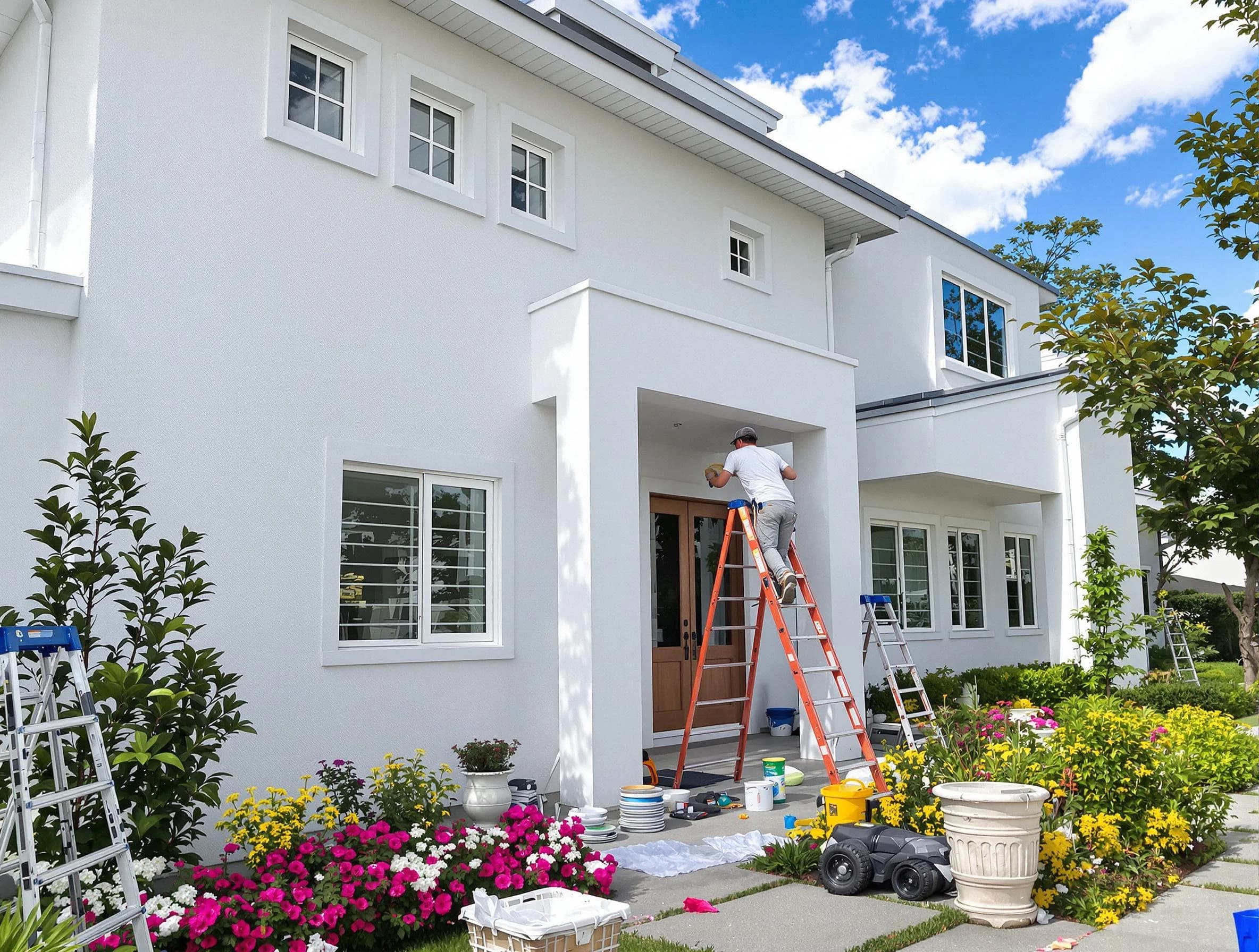 Garfield Heights House Painters team delivering a fresh exterior coat in Garfield Heights, OH